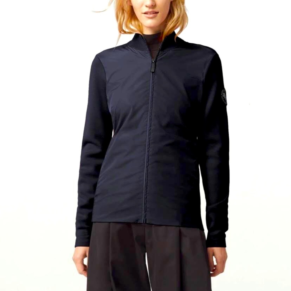Canada Goose Black knitted wool nylon black jacket XS